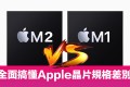 M2 与 M1 比较规格差别分析，全面看懂Apple Silicon 晶片差异